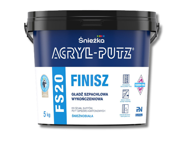 ACRYL-PUTZ FS20 FINISZ 5 kg 2 ACRYL-PUTZ FS20 FINISZ 5 kg